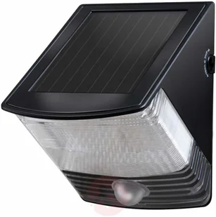 Brennenstuhl Lampa ścienna solarna LED SOL 04 IP44 czarna - Lampy ogrodowe - miniaturka - grafika 2
