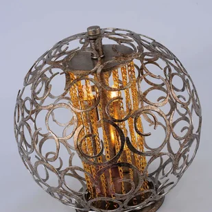 Paul Neuhaus Oświetlenie ALMIRA Lampa stołowa Rudy, 3-punktowe 4475-48 - Lampy stojące - miniaturka - grafika 3