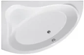 Wanny - Aqualine SAPHO Sapho Orava wanna asymetryczna 150x90cm lewa bez nóżek G1590 G1590 - miniaturka - grafika 1