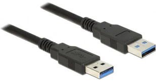 Delock Kabel USB 3.0 1m AM-AM czarny 85060 - Kable USB - miniaturka - grafika 2