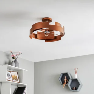 Euluna Lampa sufitowa Tori, miedziana - Lampy sufitowe - miniaturka - grafika 3