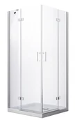 Kabiny prysznicowe - Besco PMD Besco Viva kwadratowa 80x80x195 cm VK-80-195-C - miniaturka - grafika 1
