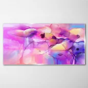 Obrazy i zdjęcia - PL Coloray Obraz na Szkle Sztuka abstrakcja kwiaty 120x60cm - miniaturka - grafika 1