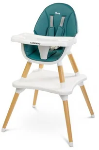 Caretero Tuva Dark Green, ciemnozielone - Krzesełka do karmienia - miniaturka - grafika 2