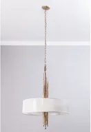 Lampy sufitowe - Dekoria Lampa wisząca Spyre Gold 60 cm x 85 cm 813-250 - miniaturka - grafika 1