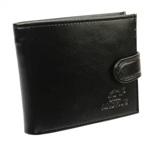 Andrus (PL) Portfel (PL) Skóra Włoska Średni Poziomy Z Zapięciem I Poziomym Suwakiem - Portfele - miniaturka - grafika 2