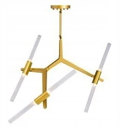 Step Into Design Sticks Wisząca Step Into Design ST-1001-6 gold - Lampy sufitowe - miniaturka - grafika 2