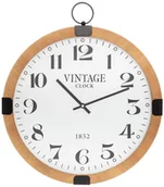 Zegary - Atmosphera Cichy zegar ścienny Vintage zegar do kuchni salonu czytelny 38 cm B07TTXTD37 - miniaturka - grafika 1