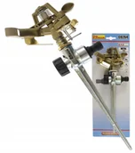 Węże ogrodowe i zraszacze - Zraszacz Pulsacyjny Metalowy Wbijany Richmann - miniaturka - grafika 1