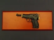 Repliki - broń - Denix SA REPLIKA WALTER P-38 NA TABLO MODEL 1081+TM+35 1081+TM+35 - miniaturka - grafika 1