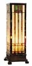 Lampy stojące - Clayre & Eef Lampa Stołowa Tiffany Kolumna Clayre & Eef E 5LL-9917 - miniaturka - grafika 1
