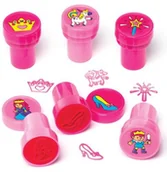 Kinder party - Baker Ross selbstfaerbende pieczęć dla dzieci do majsterkowania i dekorowania kart i innych prac kreatywnych  doskonale sprawdza się jako małe księżniczki impreza niespodzianka dla dzieci (10 sztuk) - miniaturka - grafika 1