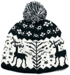 Art of Polo Czapka Renifer w śniegu - Czapki damskie - miniaturka - grafika 3