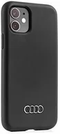 Etui i futerały do telefonów - Audi collection Audi collection 3222000200 etui ochronne do smartfona pokrowiec na telefon komórkowy, do Apple iPhone11, czarny 3222000200 - miniaturka - grafika 1
