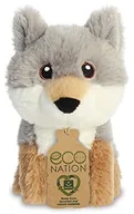 Maskotki i pluszaki - Aurora 35077, Eco Nation Mini Wilk, 13 cm, miękka zabawka, wielokolorowa 35077 - miniaturka - grafika 1