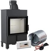 Kominki wolnostojące - Kratki.pl Marek Bal INTELIGENTNY KOMINEK LUCY SLIM 12 8 kW Z MSK LUCY/12/SLIM/Z/MSK - miniaturka - grafika 1