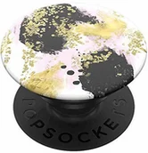 Uchwyty samochodowe do telefonów - PopSockets PopSockets PopGrip - Rozkładany uchwyt i podstawka do telefonów oraz tabletów z wymiennymi krążkami PopTops - Gilded Glam 801395 - miniaturka - grafika 1