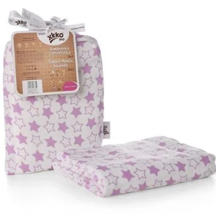 XKKO Bambusowy muślinowy otulacz XKKO BMB 120x120 - Little Stars Lilac BMB120048 - Akcesoria do karmienia XKKO Bambusowy muślinowy otulacz XKKO BMB 120x120 - Little Stars Lilac BMB120048 - Akcesoria do karmienia - miniaturka - grafika 2