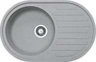 Zlewozmywaki - Franke Pamira ROG 611 kamienny szary 114.0330.953 - miniaturka - grafika 1