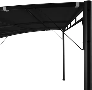 vidaXL Zadaszenie ogrodowe, 4 x 3 x 2,25 m, antracytowe - Pawilony ogrodowe - miniaturka - grafika 5