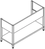 Zlewy i komory gospodarcze - Franke Stelaż rozłożony MAXF140-60 - miniaturka - grafika 1