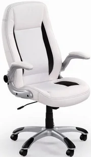 Fotel biurowy, krzesło biurowe SATURN fotel gabinetowy biały - Fotele i krzesła biurowe - miniaturka - grafika 2