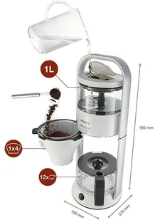 Ekspres do kawy Philips Cafe Gourmet HD5408/10 - Ekspresy do kawy - miniaturka - grafika 3