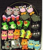 Magnesy - MAGNES MAGNESY NA LODÓWKĘ-- zwierzątka ciastka - miniaturka - grafika 1