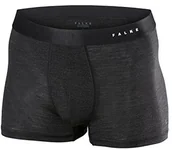 Pozostała odzież narciarska - FALKE mężczyzn Underwear Silk wool Boxer Men bielizna sportowa, szary, s 33428 - miniaturka - grafika 1