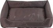 Legowiska dla psów - Karlie Flamingo 1031236 łóżko No Limit do leżenia z Teflon brązowa 100 x 70 x 20 cm - miniaturka - grafika 1