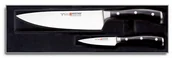 Noże kuchenne - Wusthof Zestaw- Nóż szefa 20 cm i nóż do warzyw 9 cm - Classic Ikon W-1120360205 - miniaturka - grafika 1