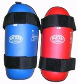 Ochraniacze do sportów walki - Masters Ochraniacze piszczeli NA-1 czerwony 2010000006931 - miniaturka - grafika 1