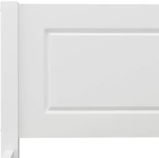 vidaXL Lumarko Rama łóżka z litego drewna sosnowego, biała, 140 x 200 cm 322106 - Łóżka - miniaturka - grafika 5