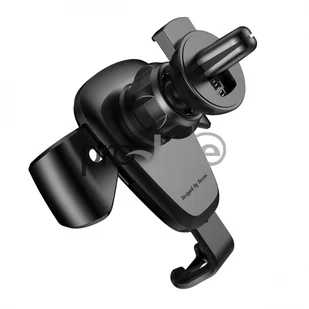 Baseus Uchwyt grawitacyjny do kratki wentylacyjnej SUYL-01 Czarny - Uchwyty samochodowe do telefonów - miniaturka - grafika 2
