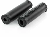 Kierownice rowerowe - Nieznany Chwyty kierownicy City gąbka z pokryciem 125mm czarne para 030510 - miniaturka - grafika 1