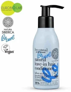 Natural Siberian TOOTHPASTE Naturalna, wegańska odżywka do włosów kręconych bez spłukiwania Be Curl Wygładzenie i Blask, 115ml  Hair Evolution - Odżywki do włosów - miniaturka - grafika 2