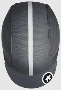 Assos Czapeczka kolarska CAP Torpedo Grey - Pozostała odzież dla rowerzystów - miniaturka - grafika 4