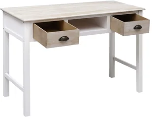 vidaXL Stolik konsola, 110 x 45 x 76 cm, drewniany - Konsole i sekretarzyki - miniaturka - grafika 2