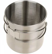 Kuchnia turystyczne i akcesoria - Mil-Tec Kubek Turystyczny 600ml Stal Nierdzewna - miniaturka - grafika 1