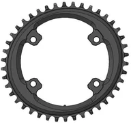 Części rowerowe - Wolf Tooth Wolf Tooth Eliptyczny blat 4-Bolt 110mm BCD Shimano GRX, black 42T 2020 Zębatki przednie WTOVALSH11042GR - miniaturka - grafika 1