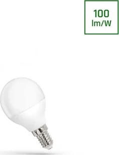 Spectrum LED LED LED KULKA E-14 230V 1W CW unihimp 9576-uniw - Żarówki LED - miniaturka - grafika 4