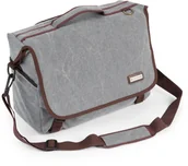 Sakwy rowerowe - Le Grand SAKWA BUDAPEST NA BAGAŻNIK SZARA 109381 - miniaturka - grafika 1