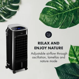 Wentylator OneConcept OneConcept Coolster Chłodnica powietrza wentylator jonizator 65 W 320 m/h zbiornik 4l biały ACO3-65W Aircooler - Wentylatory - miniaturka - grafika 8