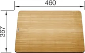Deski do krojenia - Blanco Deska do krojenia kuchenna ZENAR jesion 460x367 (229411) - miniaturka - grafika 1