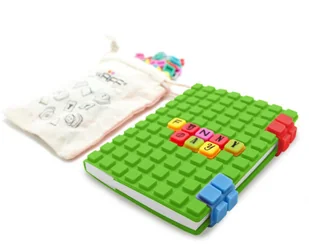 Aladine Notes brokatowy, A7, zielony - Scrapbooking - miniaturka - grafika 6