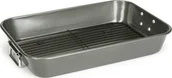 Naczynia żaroodporne - Patisse patelnia z rusztem 41,6 x 6,4 x 30,5 antracyt stalowy twm_430267 - miniaturka - grafika 1