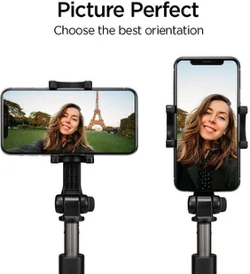 Spigen S540W WIRELESS SELFIE STICK TRIPOD BLACK fd-12460-0 - Selfie stick - miniaturka - grafika 19