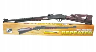 Strzelba Na Spłonkę broń karabin kapiszony 83cm - Zabawki militarne - miniaturka - grafika 2