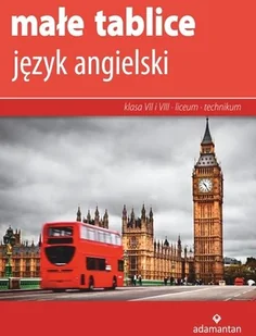 Adamantan JĘZYK ANGIELSKI MAŁE TABLICE Książki z rabatem 70% zabawki z rabatem 50% - Pomoce naukowe - miniaturka - grafika 2