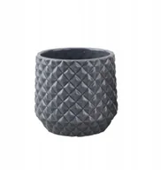 Donice - Osłonka ceramiczna 11 cm antracytowa Pik - miniaturka - grafika 1